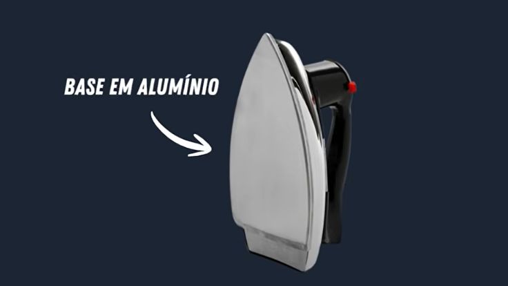 Base em alumínio do ferro de passar Black+Decker VFA1110