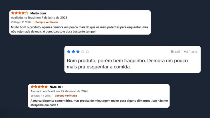 Relato dos compradores do Electrolux MTO30