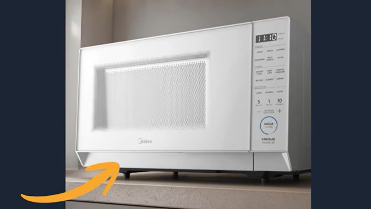 Puxador do microondas Midea MasterCook MHP