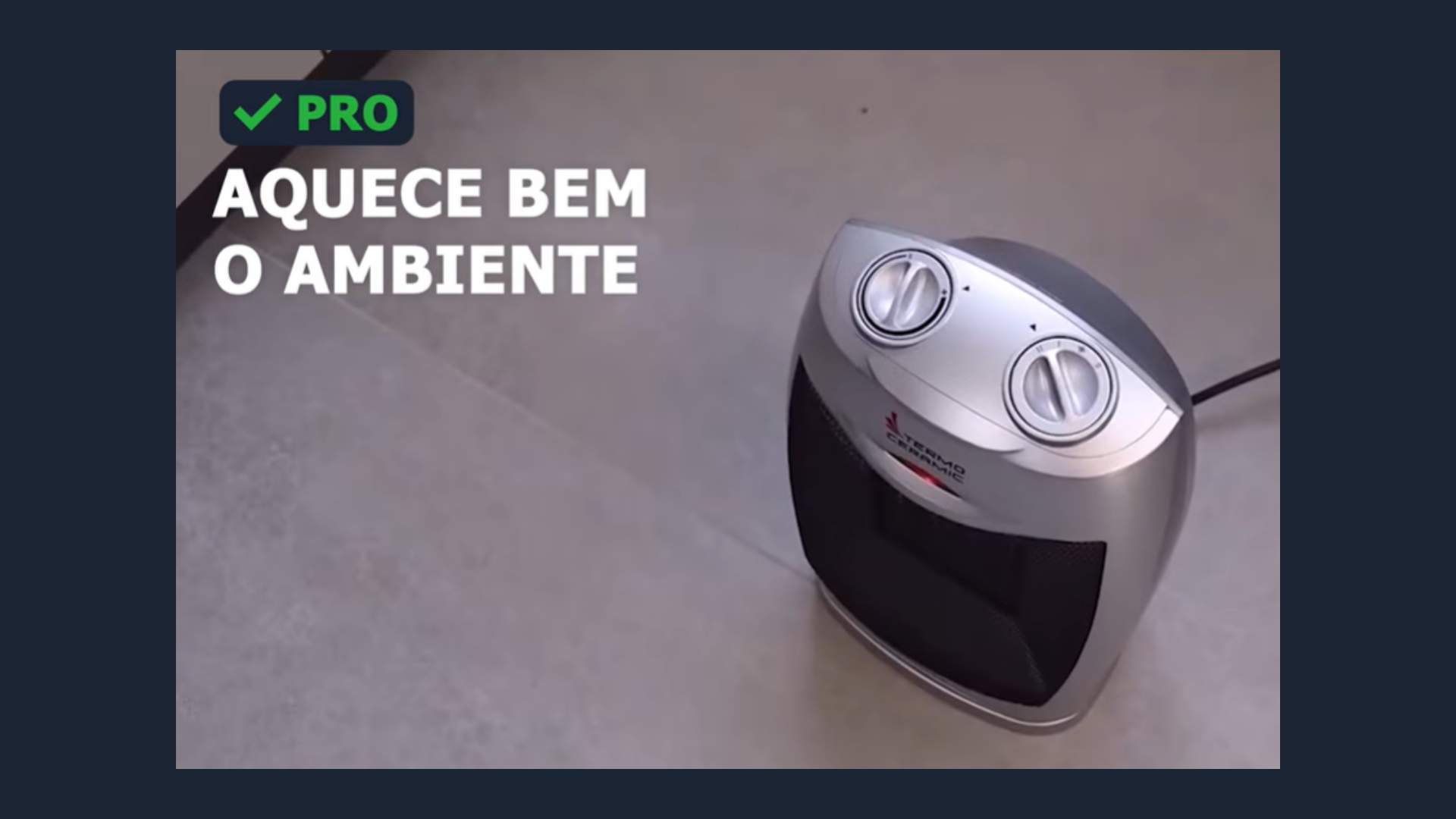 Mondial A-05 aquecendo o ambiente