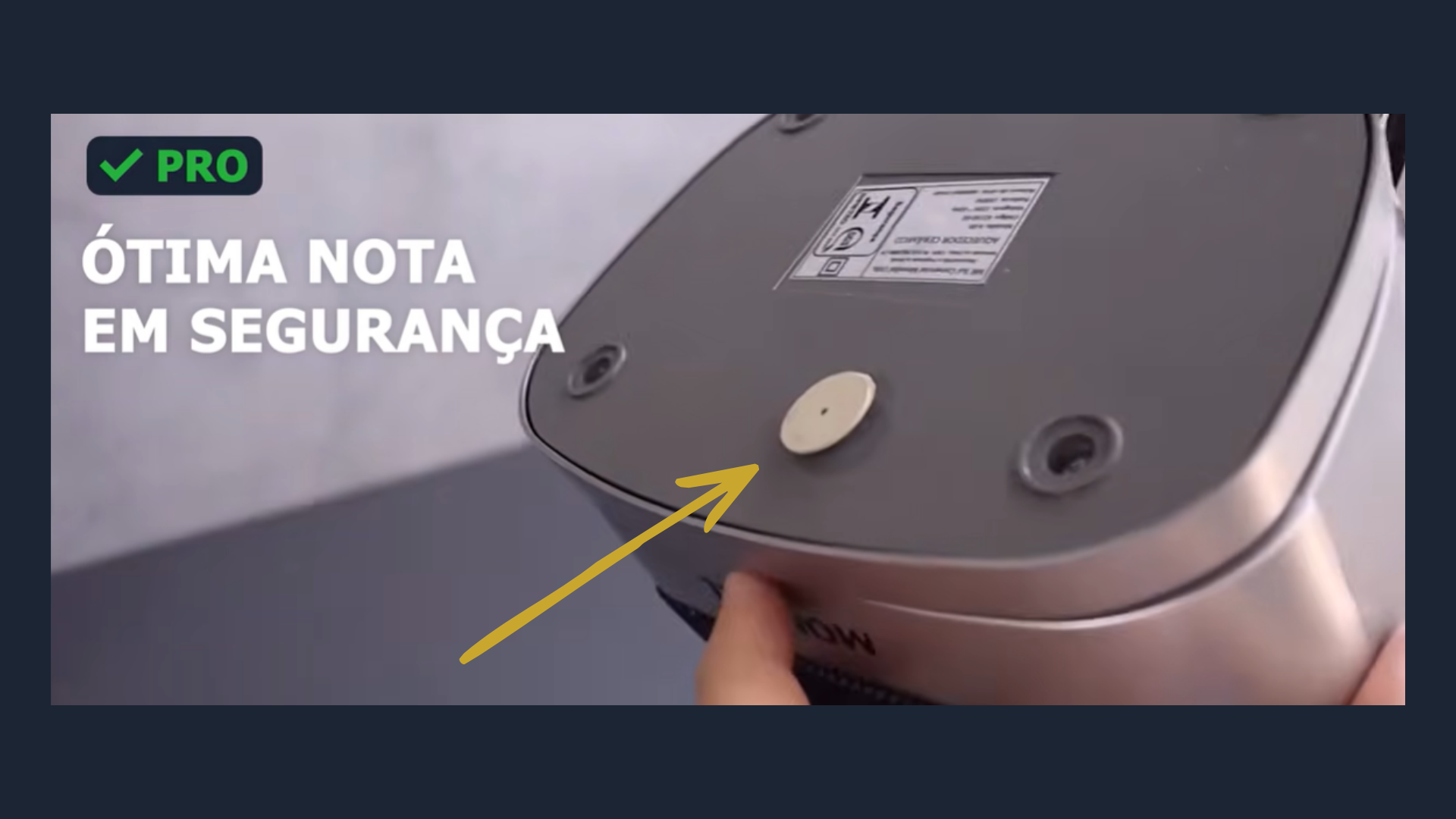 Sensor de tombamento do Mondial A-05