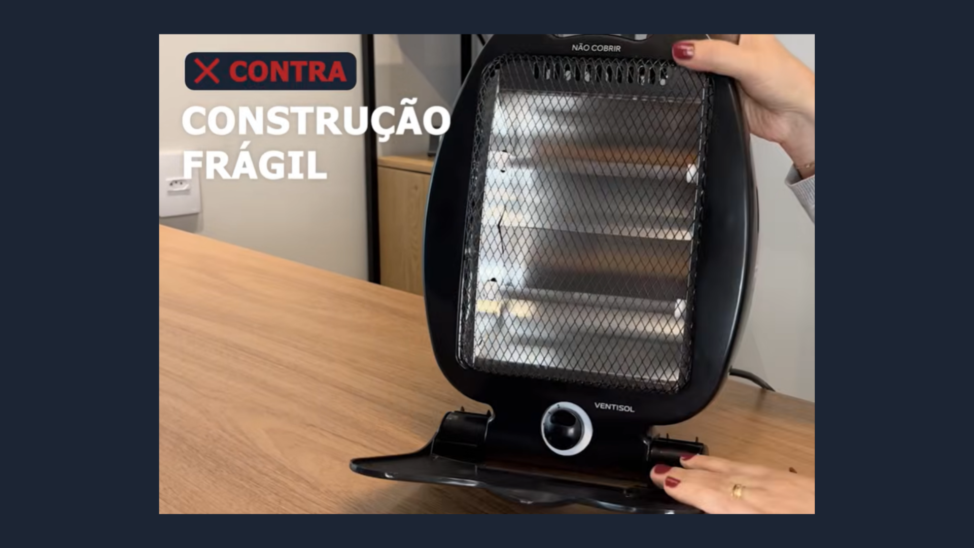 Construção frágil do Ventisol Quartzo