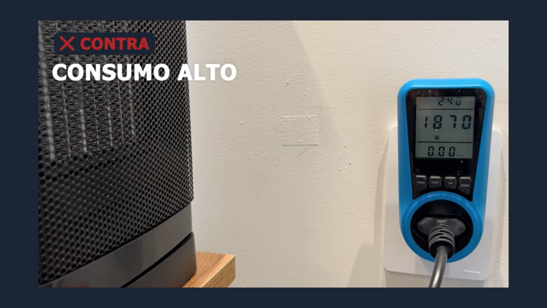 Consumo do WAP Heat Ceramic