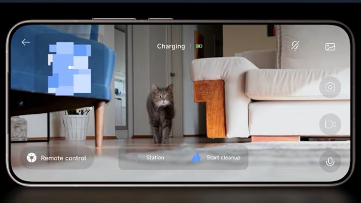Câmera do Xiaomi Vacuum 5 Pro