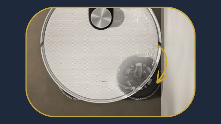 Mop expandindo para lateral do Xiaomi Vacuum 5 Pro