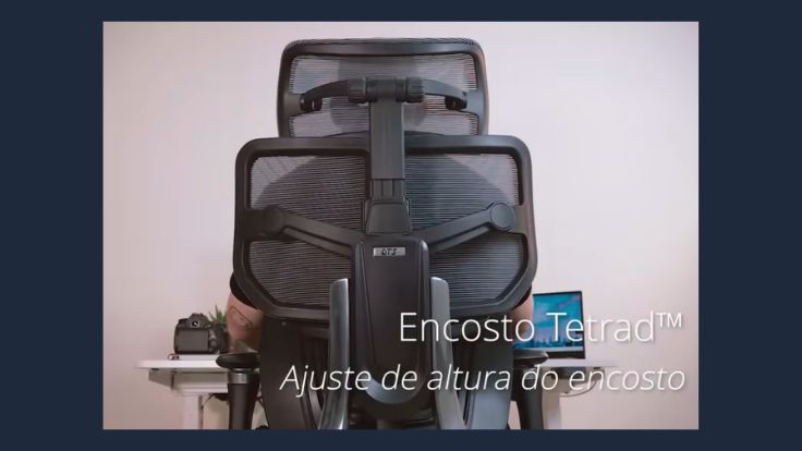 Encosto da cadeira DT3 Frost