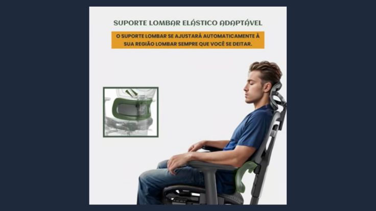 Suporte lombar da Luvinco BT07