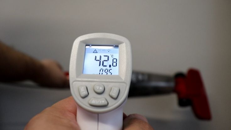 Teste de temperatura do Mondial AP 36