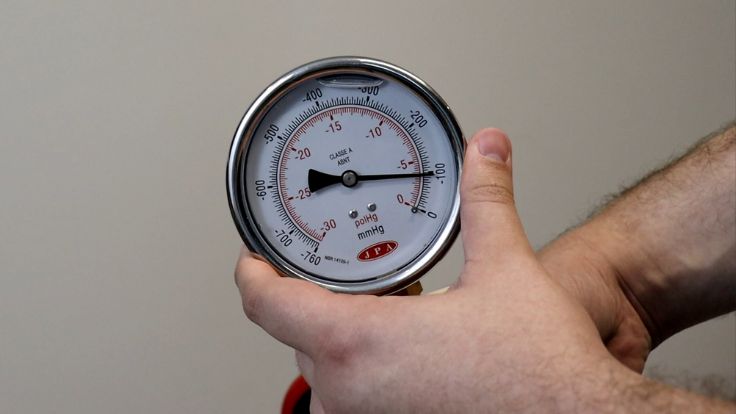 Teste de força de aspiração do WAP Power Speed