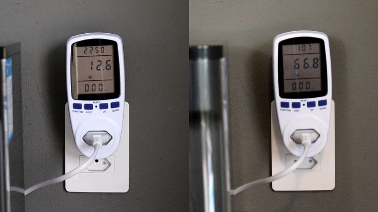 Testando o consumo do Elctrolux Pure 4X