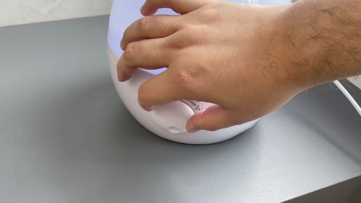 Controle de intensidade do umidificador de ar Fisher Price