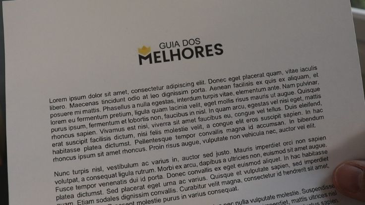 Qualidade de impressão de texto da G3110