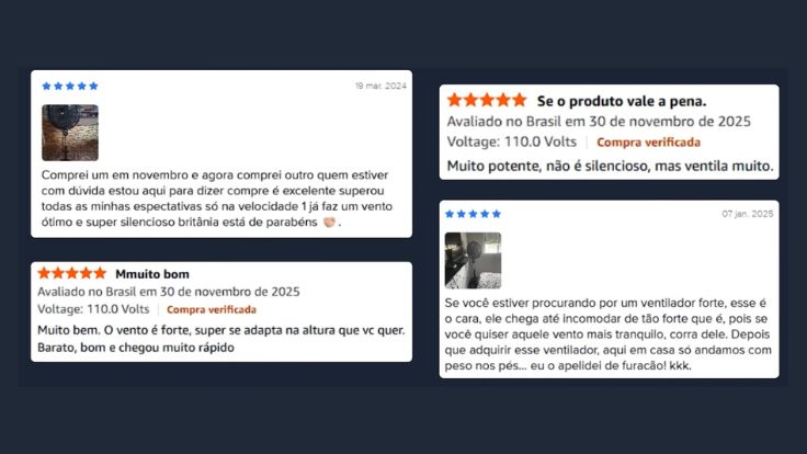 Avaliações