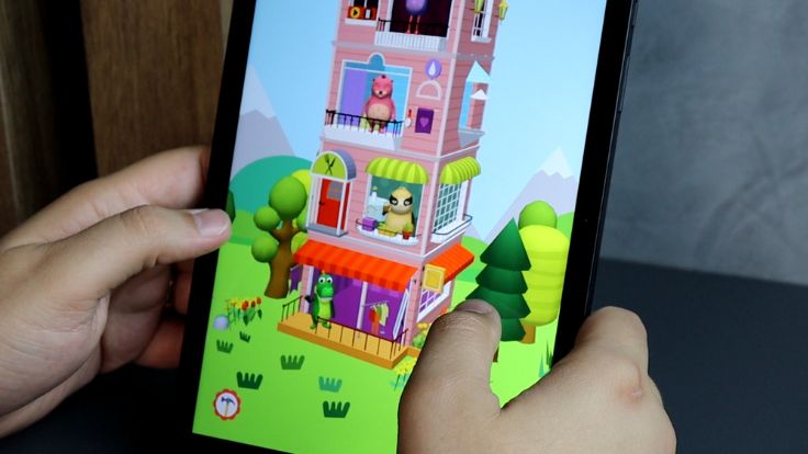 Aplicativo infantil da Samsung no Tab A9 Plus
