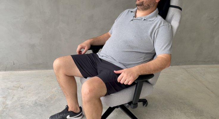 Conforto da cadeira gamer Elements Magna
