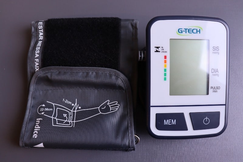 Medida da braçadeira do G-Tech BSP11