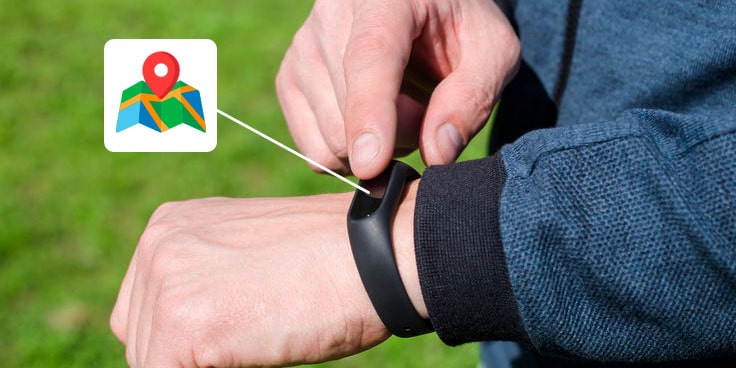 Smartband com GPS