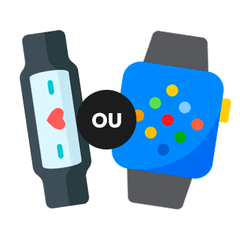 Smartband ou Smartwatch