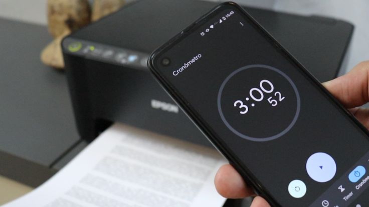 Teste de velocidade de impressão da Epson EconTank L3250