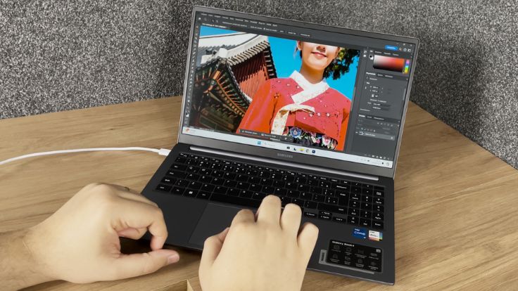 Usando Photoshop no Book4