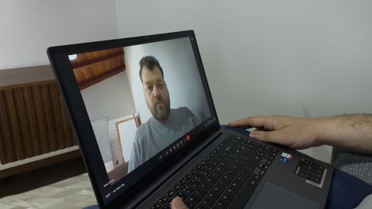 Webcam do Samsung Book4