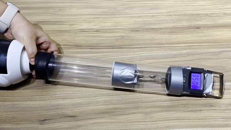 Força de aspiração do aspirador de pó Karcher VCL 2