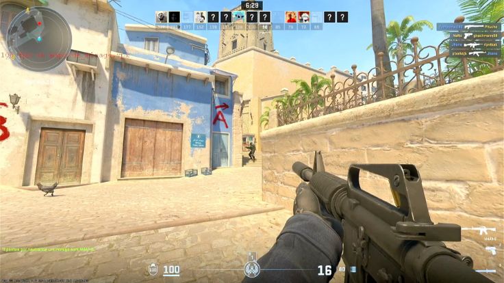 Jogando CS2 no notebook gamer Acer Nitro V15