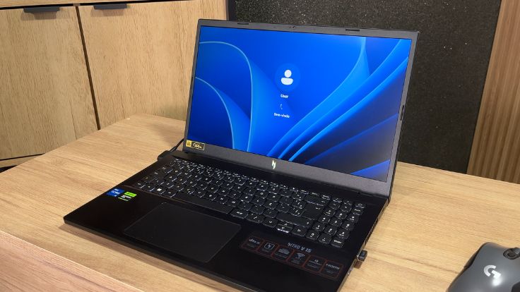 Iniciando o Windows no Acer Nitro