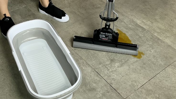 Teste de absorção em porcelanato cerâmica