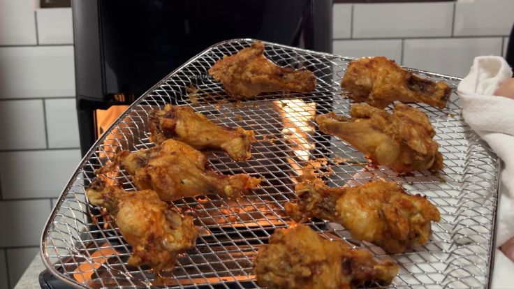 Coxinhas da asa feitas na air fryer EAF90