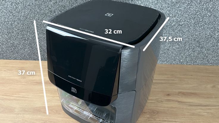 Medidas da air fryer oven Electrolux EAF90