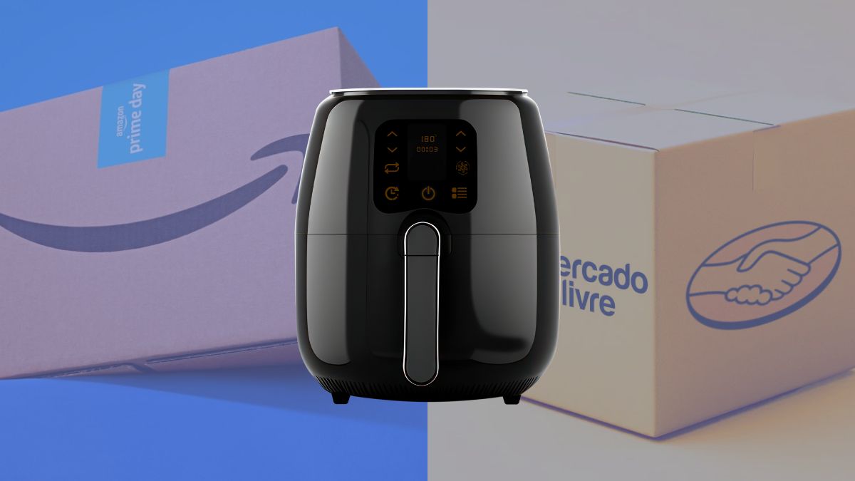 10 Air Fryers com Desconto no Esquenta Prime Day e 7.7 do Mercado Livre
