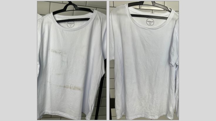 Camisetas brancas limpas pelo tanquinho Suggar de 10Kg