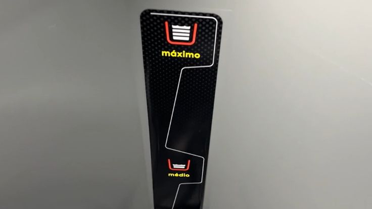 Indicadores de níveis do Colormaq Eco Max 10Kg