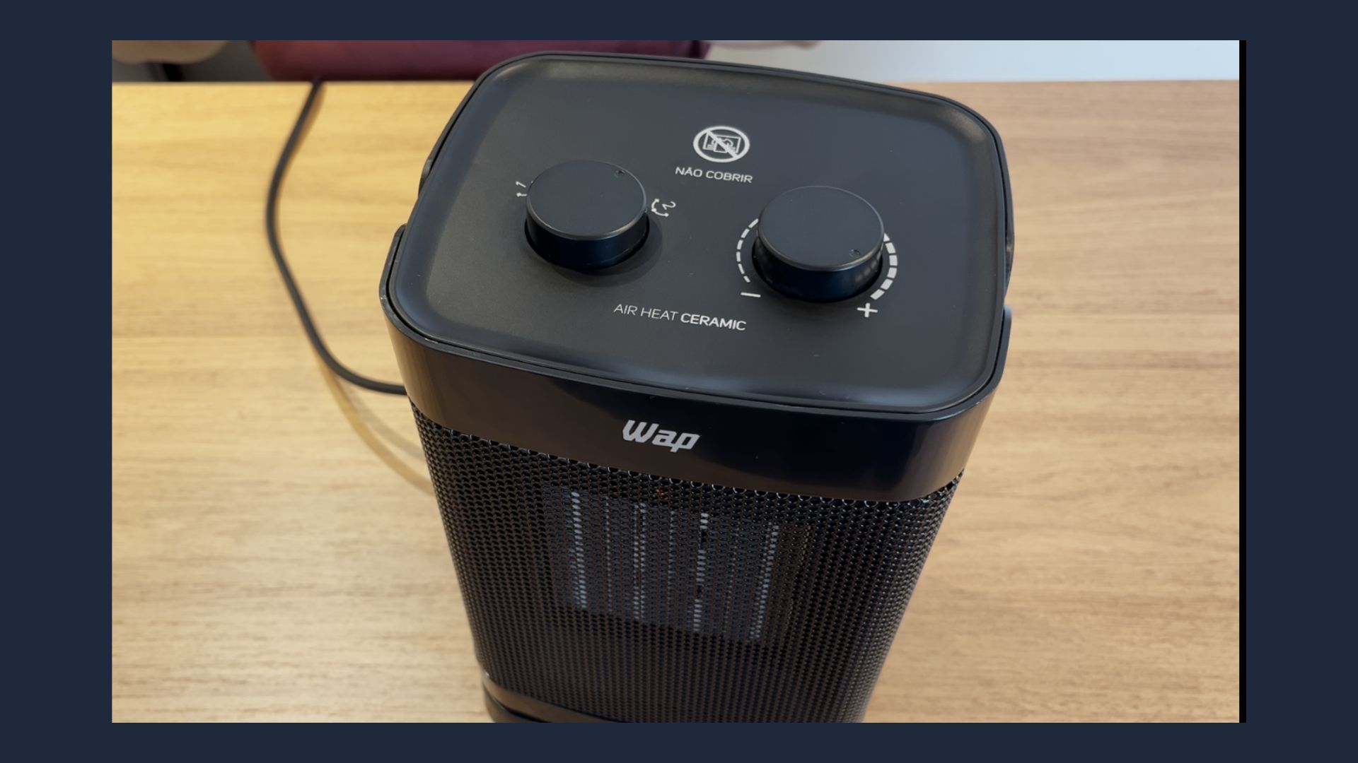 Botões do aquecedor Wap Air Heat Ceramic