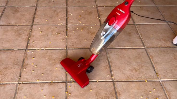 Grãos em piso
