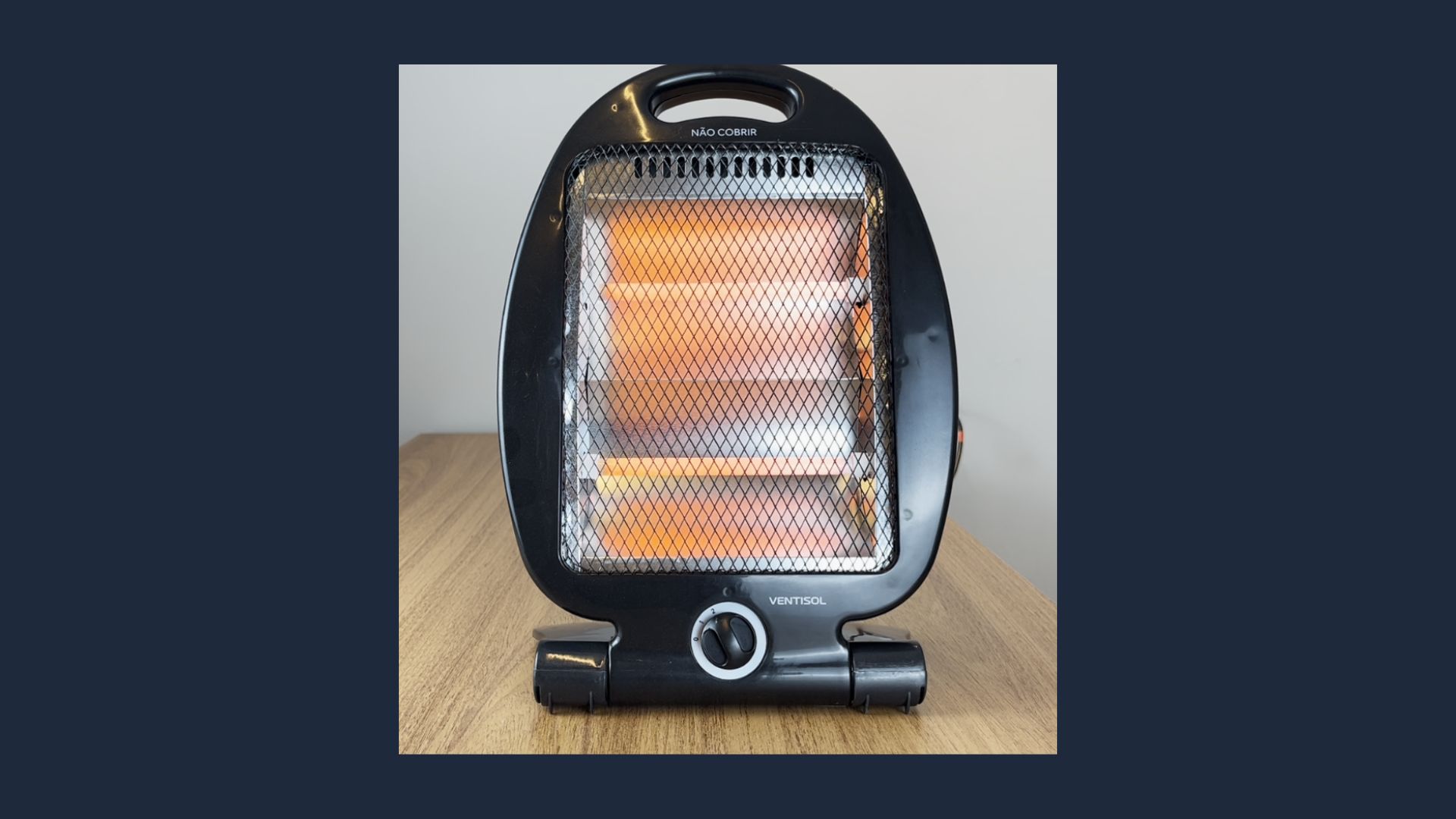 Lâmpadas de aquecimento do Ventisol Quartzo